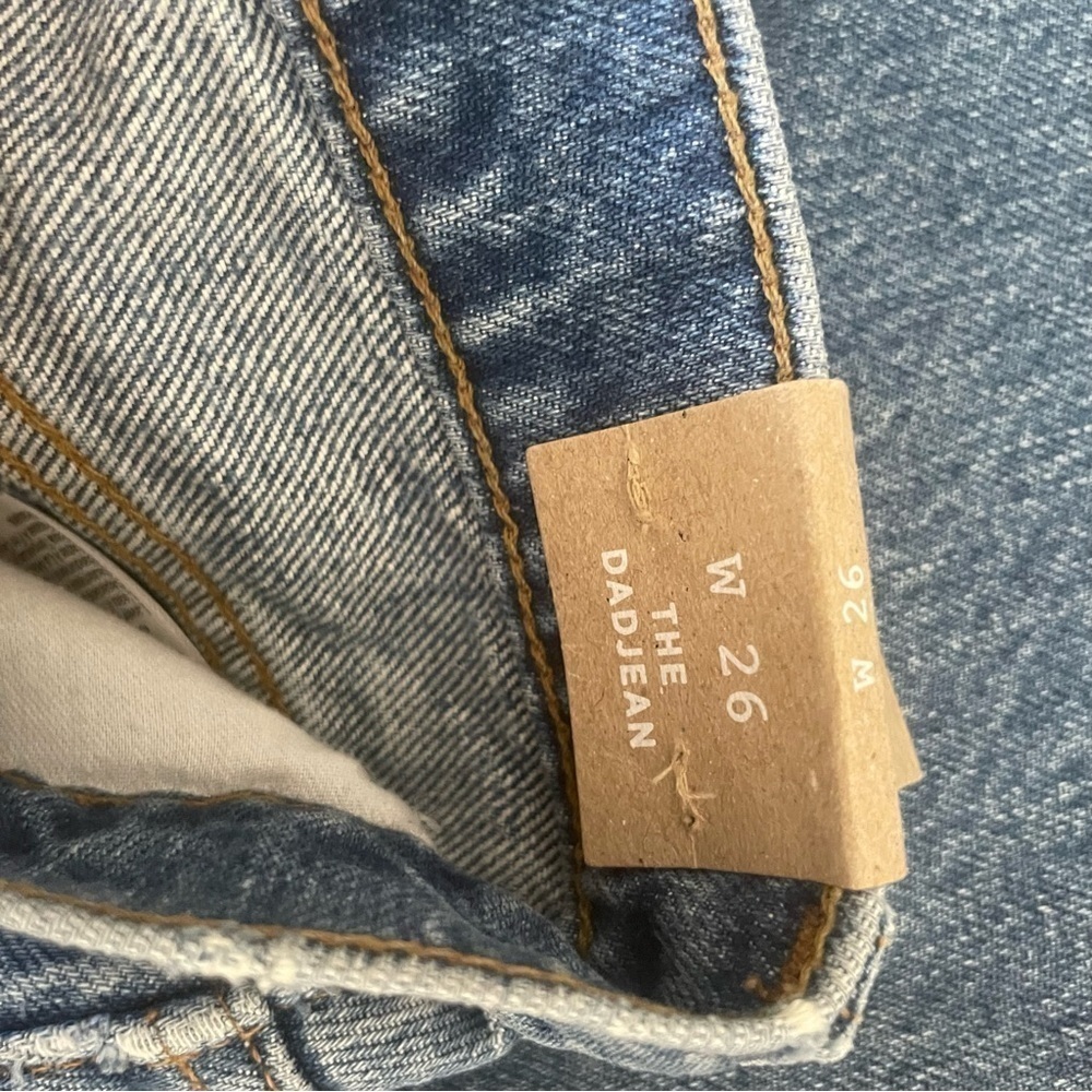 NWT Madewell The DadJean in Amaron Wash Ripped Edition - Picture 7 of 8